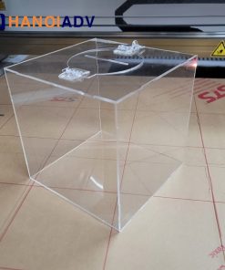 Hòm phiếu mica 20x20x20cm